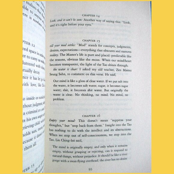 Book: Tao Te Ching by Lao-tzu, translated by Stephen Mitchell - Picture 8 of 16